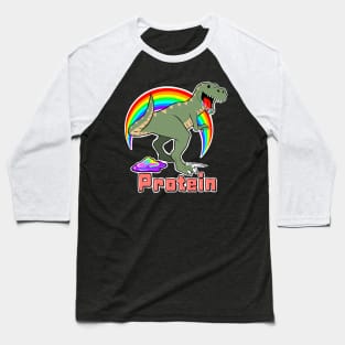 T-Rex eats a unicorn Baseball T-Shirt